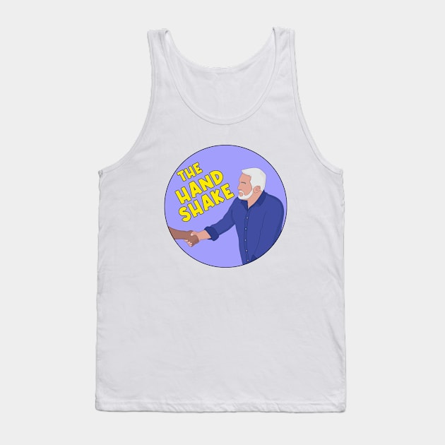 The Hollywood Handshake Tank Top by DiegoCarvalho